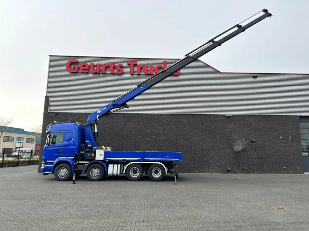 Scania R580 V8 8X4 TREKKER-BAKWAGEN COMBI + HMF 4020-K5 в лизинг Scania R580 V8 8X4 TREKKER-BAKWAGEN COMBI + HMF 4020-K5: фото 6