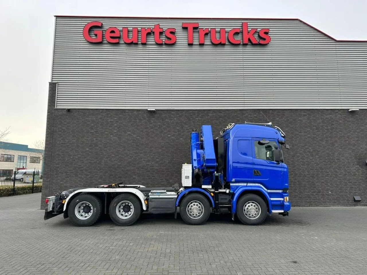 Scania R580 V8 8X4 TREKKER-BAKWAGEN COMBI + HMF 4020-K5 в лизинг Scania R580 V8 8X4 TREKKER-BAKWAGEN COMBI + HMF 4020-K5: фото 14