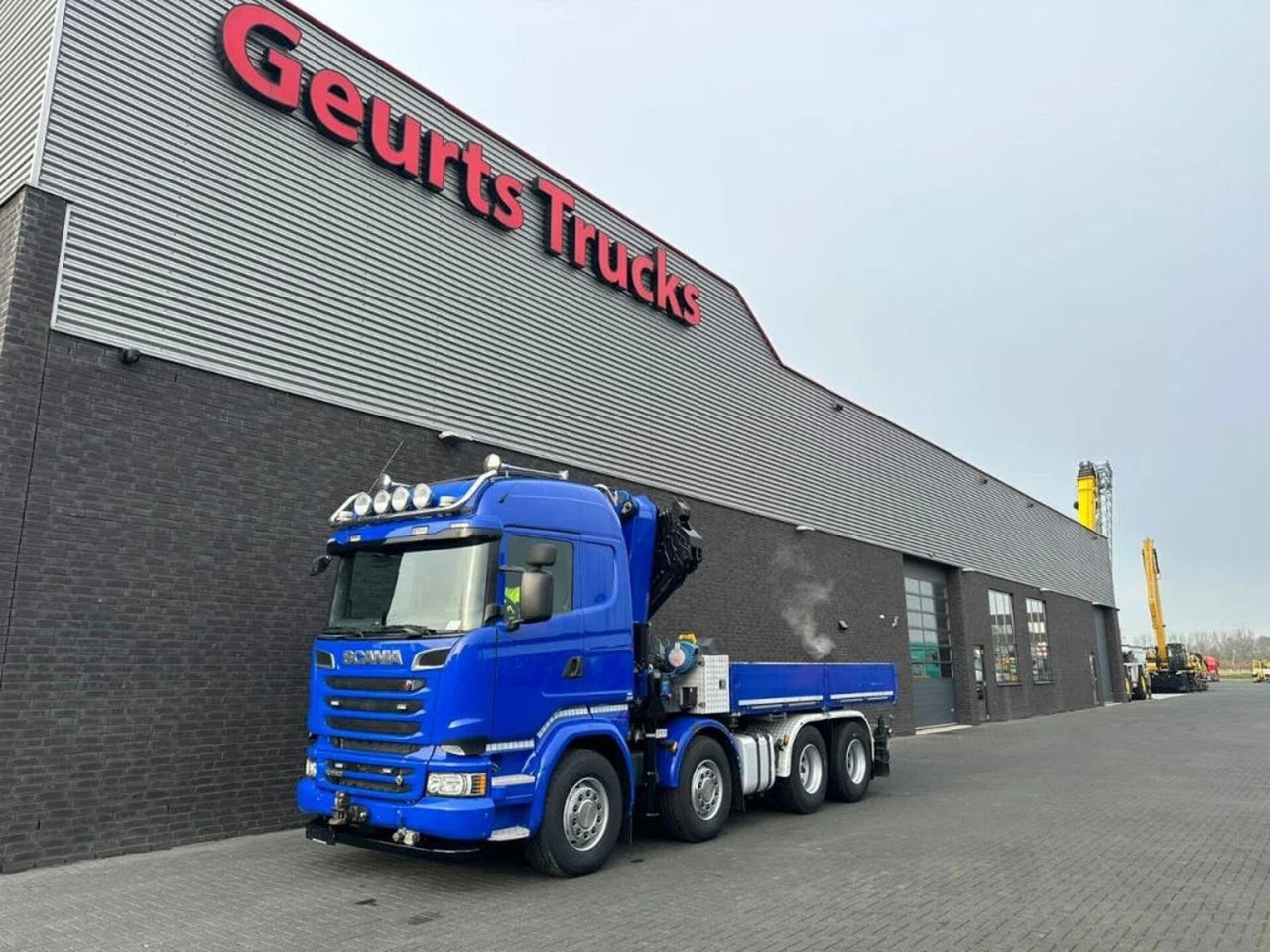 Scania R580 V8 8X4 TREKKER-BAKWAGEN COMBI + HMF 4020-K5 в лизинг Scania R580 V8 8X4 TREKKER-BAKWAGEN COMBI + HMF 4020-K5: фото 12