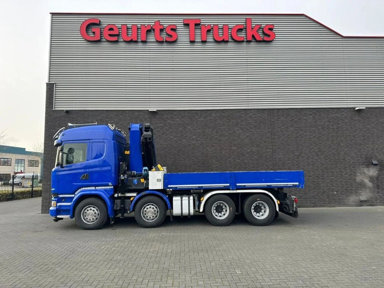 Scania R580 V8 8X4 TREKKER-BAKWAGEN COMBI + HMF 4020-K5 в лизинг Scania R580 V8 8X4 TREKKER-BAKWAGEN COMBI + HMF 4020-K5: фото 11