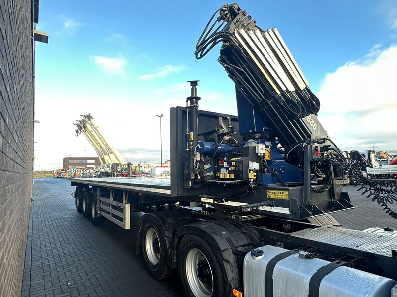 TURBO ,S HOET SC33AA KRAAN/KRAN/CRANE - Полуприцеп бортовой/ Платформа: фото 5 TURBO ,S HOET SC33AA KRAAN/KRAN/CRANE - Полуприцеп бортовой/ Платформа: фото 5