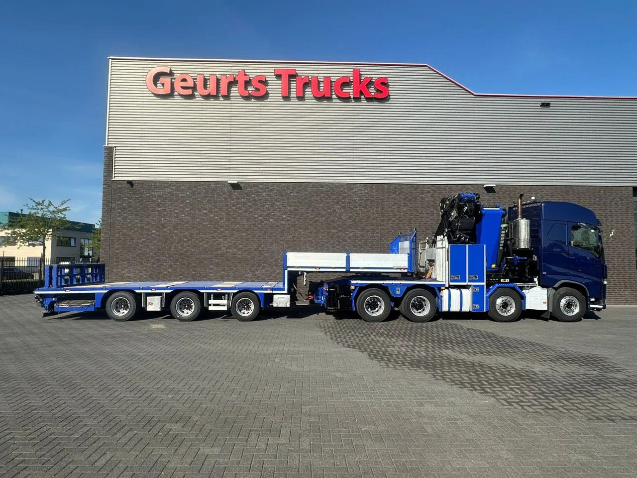 Volvo FH 540 8X4 TREKKER / BAKWAGEN MET PALFINGER PK13 - Автоманипулятор: фото 4 Volvo FH 540 8X4 TREKKER / BAKWAGEN MET PALFINGER PK13 - Автоманипулятор: фото 4