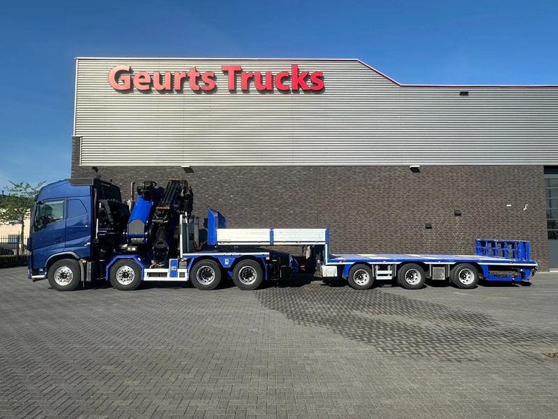 Volvo FH 540 8X4 TREKKER / BAKWAGEN MET PALFINGER PK135.002 TEC7 + JIB PJ190 KRAAN / KRAN / CRANE / GRUA + EMTECH NNR48 3-ASSIGE SEMI- - Автоманипулятор: фото 1 Volvo FH 540 8X4 TREKKER / BAKWAGEN MET PALFINGER PK135.002 TEC7 + JIB PJ190 KRAAN / KRAN / CRANE / GRUA + EMTECH NNR48 3-ASSIGE SEMI- - Автоманипулятор: фото 1