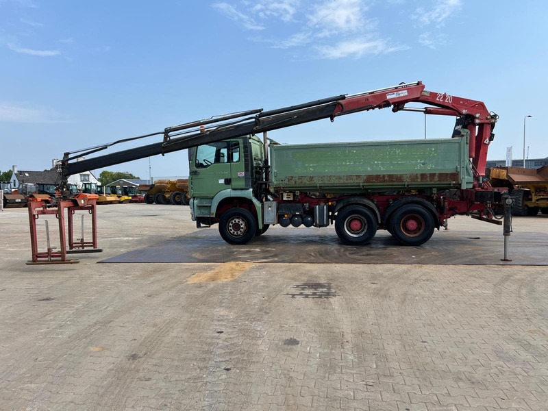 MAN TGA 26.480 tipper + HMF crane - Самосвал, Автоманипулятор: фото 1 MAN TGA 26.480 tipper + HMF crane - Самосвал, Автоманипулятор: фото 1