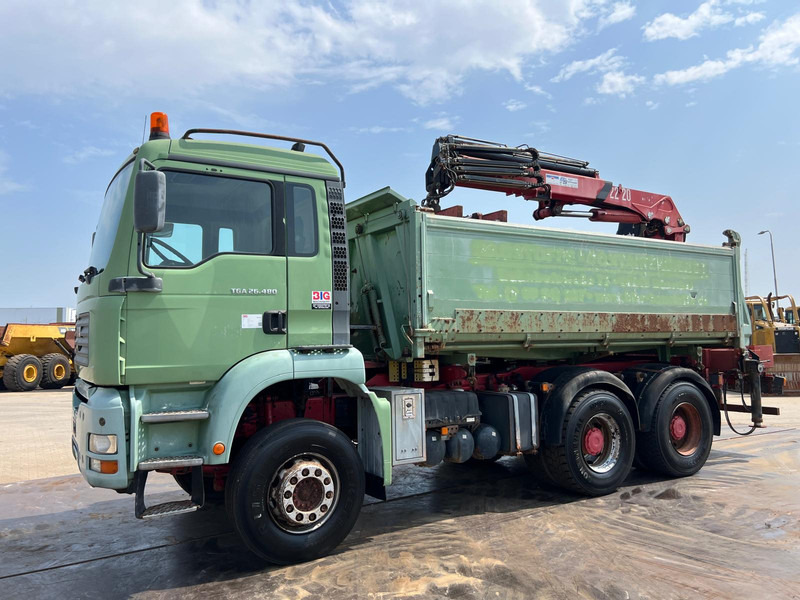 MAN TGA 26.480 tipper + HMF crane - Самосвал, Автоманипулятор: фото 3 MAN TGA 26.480 tipper + HMF crane - Самосвал, Автоманипулятор: фото 3