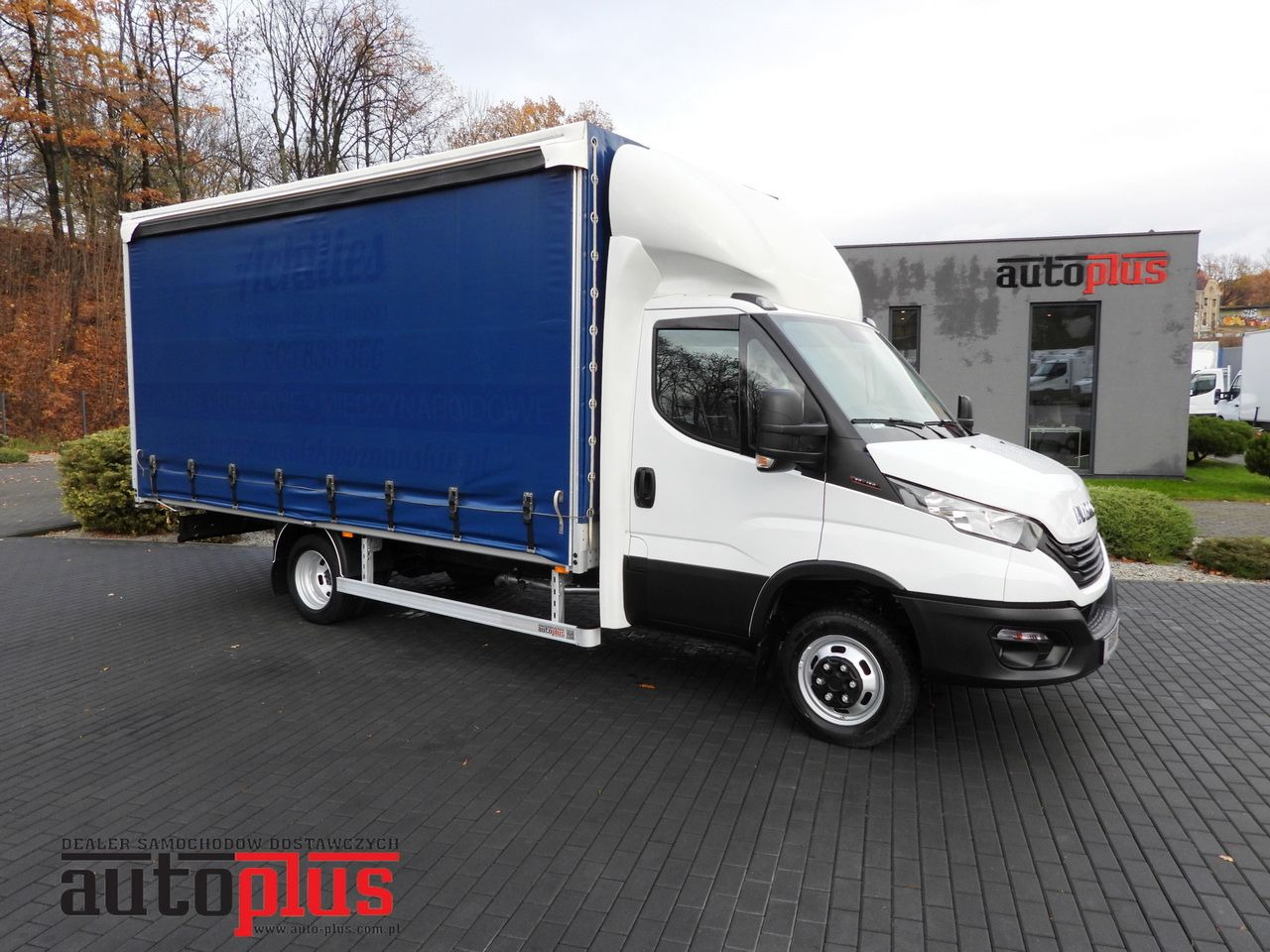 Тентованный фургон IVECO DAILY 50C16 TARPAULIN 10 PALLETS CRUISE CONTROL TWIN WHEELS AIR CONDITIONING  160HP: фото 1