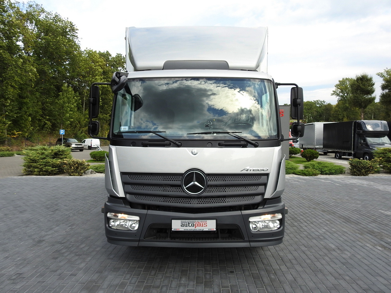 MERCEDES ATEGO 1221 TARPAULIN LIFT 16 PALLETS WEBASTO AIR CONDITIONING PNEUMATICS TWIN WHEELS 230HP - Тентованный грузовик: фото 5 MERCEDES ATEGO 1221 TARPAULIN LIFT 16 PALLETS WEBASTO AIR CONDITIONING PNEUMATICS TWIN WHEELS 230HP - Тентованный грузовик: фото 5