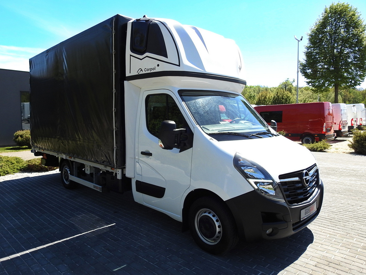 OPEL MOVANO TARPAULIN LIFT 9 PALLETS WEBASTO CRUISE CONTROL LED LIGHTS PNEUMATICS AIR CONDITIONING 160HP - Тентованный фургон: фото 4 OPEL MOVANO TARPAULIN LIFT 9 PALLETS WEBASTO CRUISE CONTROL LED LIGHTS PNEUMATICS AIR CONDITIONING 160HP - Тентованный фургон: фото 4