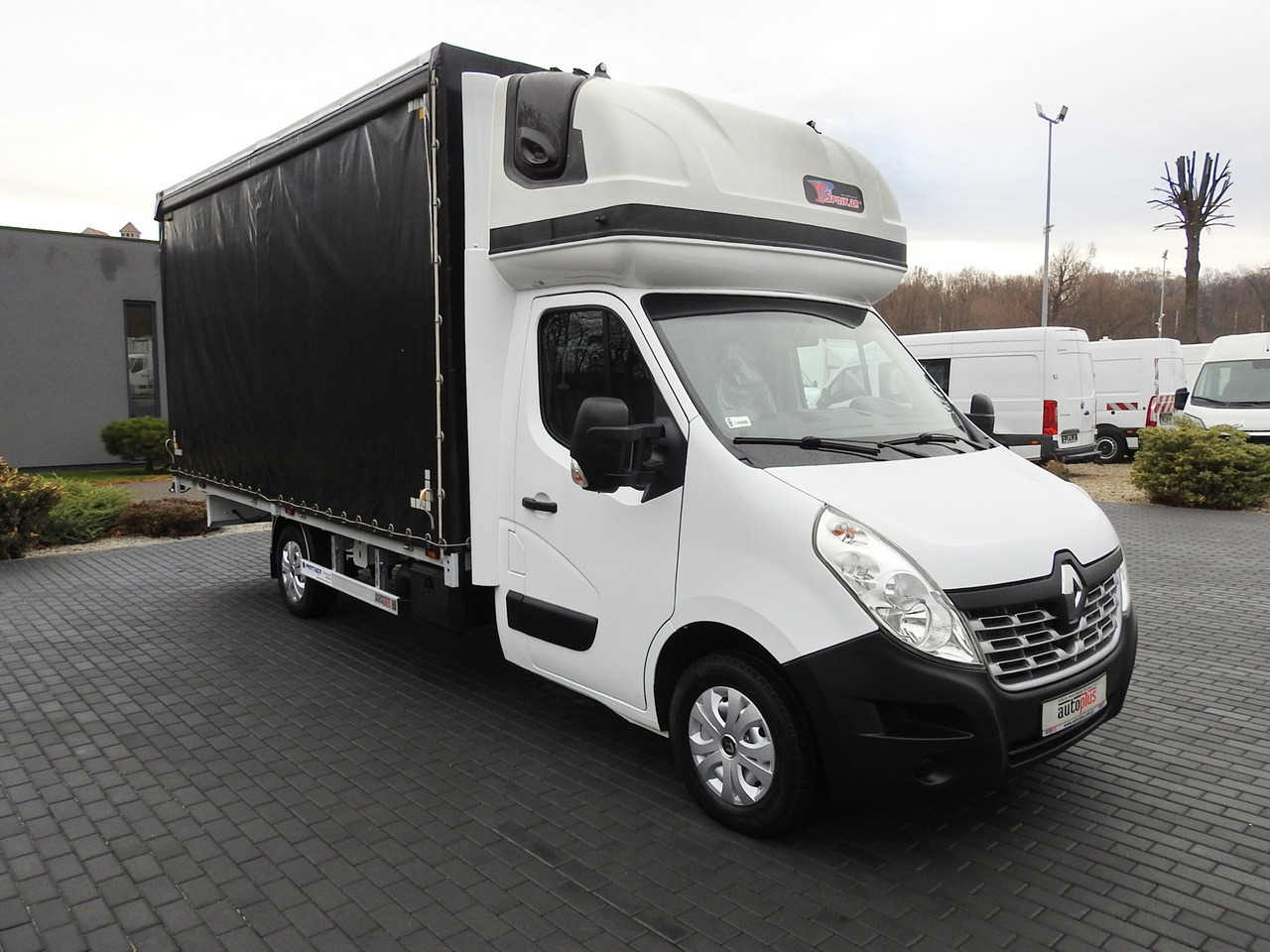 RENAULT MASTER TARPAULIN 10 PALLETS WEBASTO CRUISE CONTROL AIR CONDITIONING  170HP - Тентованный фургон: фото 4 RENAULT MASTER TARPAULIN 10 PALLETS WEBASTO CRUISE CONTROL AIR CONDITIONING  170HP - Тентованный фургон: фото 4