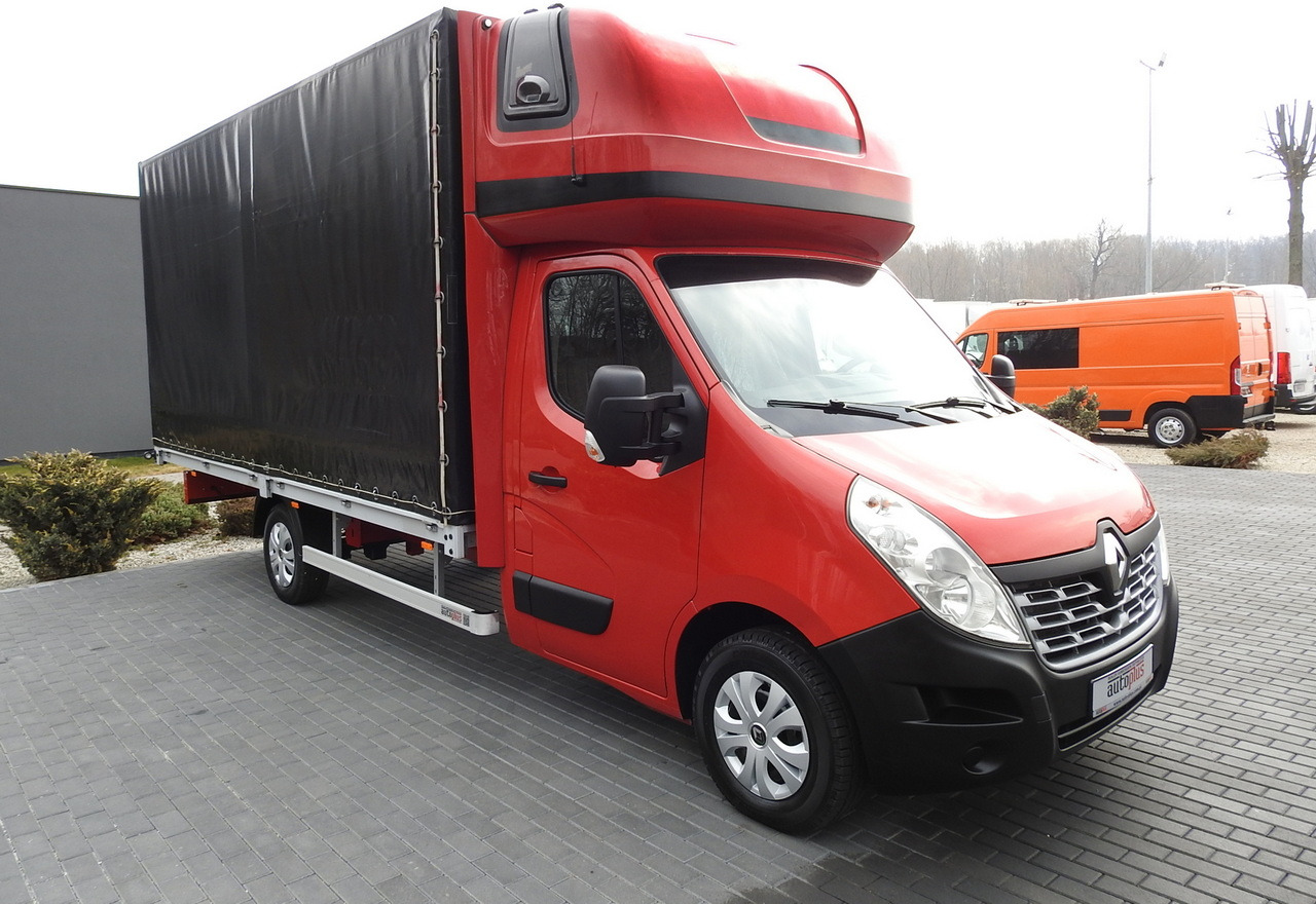RENAULT MASTER TARPAULIN 10 PALLETS WEBASTO CRUISE CONTROL AIR CONDITIONING 170HP - Тентованный фургон: фото 4 RENAULT MASTER TARPAULIN 10 PALLETS WEBASTO CRUISE CONTROL AIR CONDITIONING 170HP - Тентованный фургон: фото 4