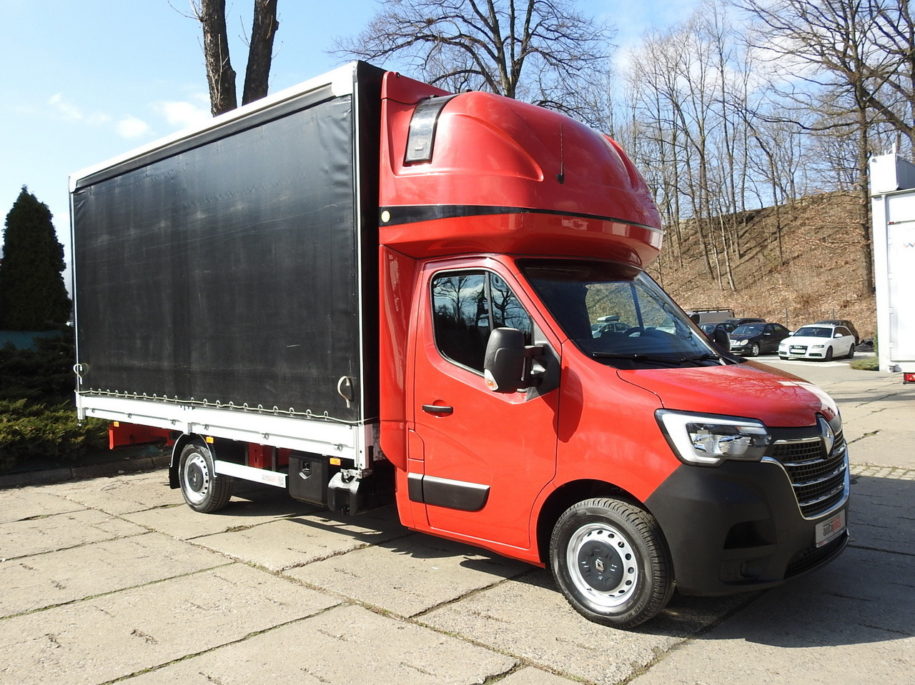 RENAULT MASTER TARPAULIN 10 PALLETS WEBASTO CRUISE CONTROL AIR CONDITIONING LED LIGHTS PNEUMATICS  165HP - Тентованный фургон: фото 4 RENAULT MASTER TARPAULIN 10 PALLETS WEBASTO CRUISE CONTROL AIR CONDITIONING LED LIGHTS PNEUMATICS  165HP - Тентованный фургон: фото 4