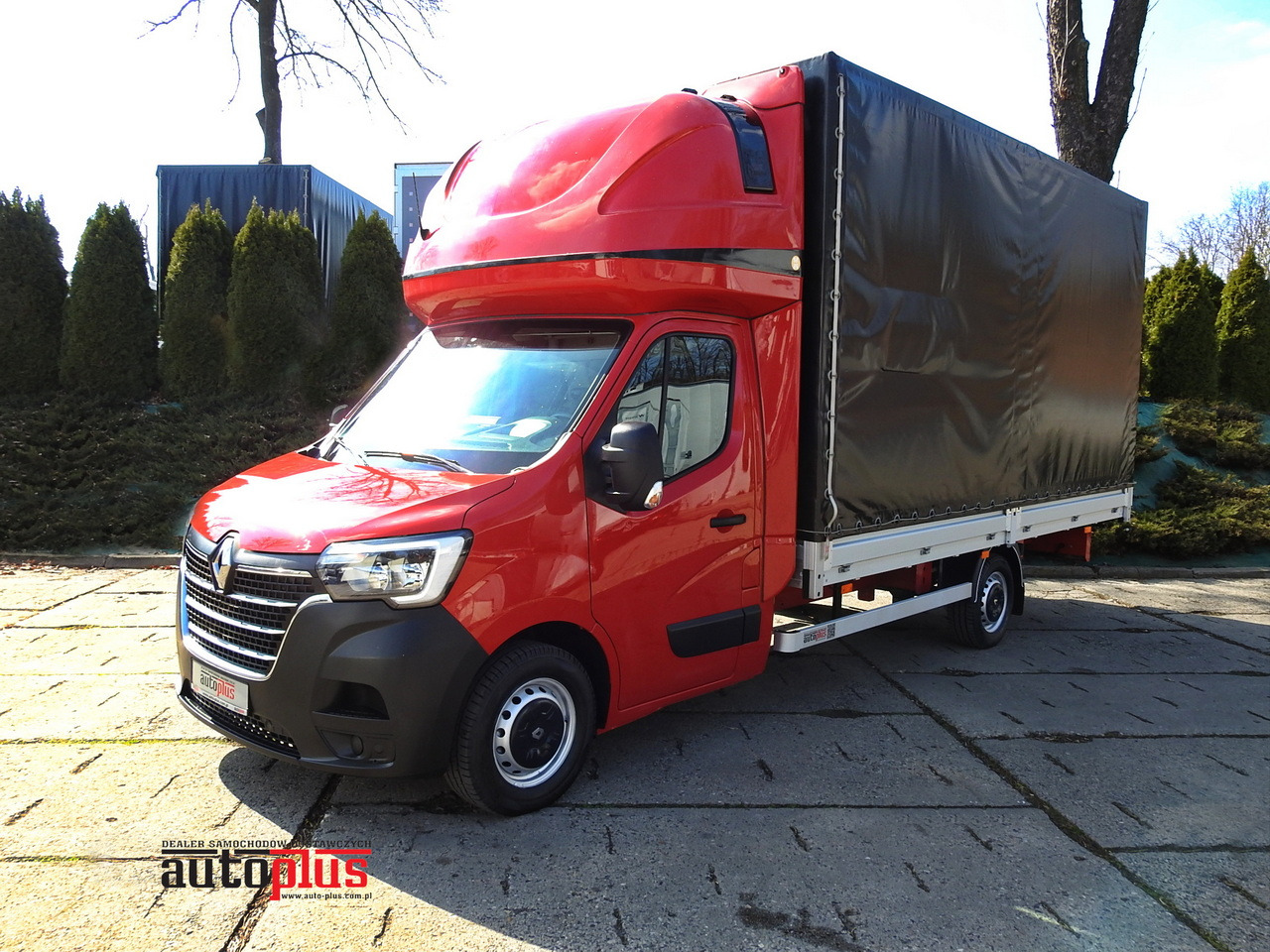 RENAULT MASTER TARPAULIN 10 PALLETS WEBASTO CRUISE CONTROL AIR CONDITIONING LED LIGHTS PNEUMATICS  165HP - Тентованный фургон: фото 1 RENAULT MASTER TARPAULIN 10 PALLETS WEBASTO CRUISE CONTROL AIR CONDITIONING LED LIGHTS PNEUMATICS  165HP - Тентованный фургон: фото 1