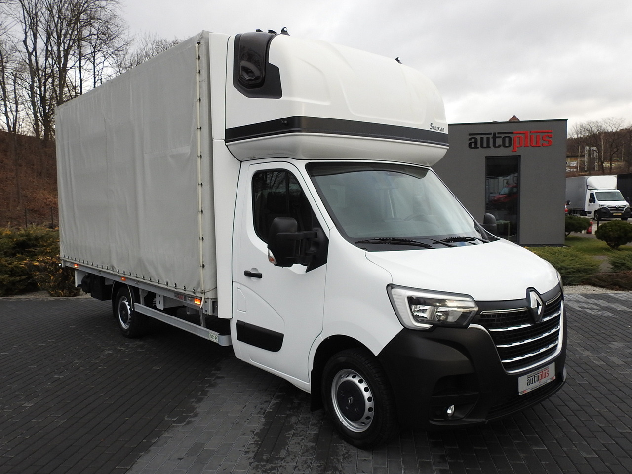 RENAULT MASTER TARPAULIN 10 PALLETS WEBASTO CRUISE CONTROL AIR CONDITIONING LED LIGHTS PNEUMATICS 165HP - Тентованный фургон: фото 4 RENAULT MASTER TARPAULIN 10 PALLETS WEBASTO CRUISE CONTROL AIR CONDITIONING LED LIGHTS PNEUMATICS 165HP - Тентованный фургон: фото 4