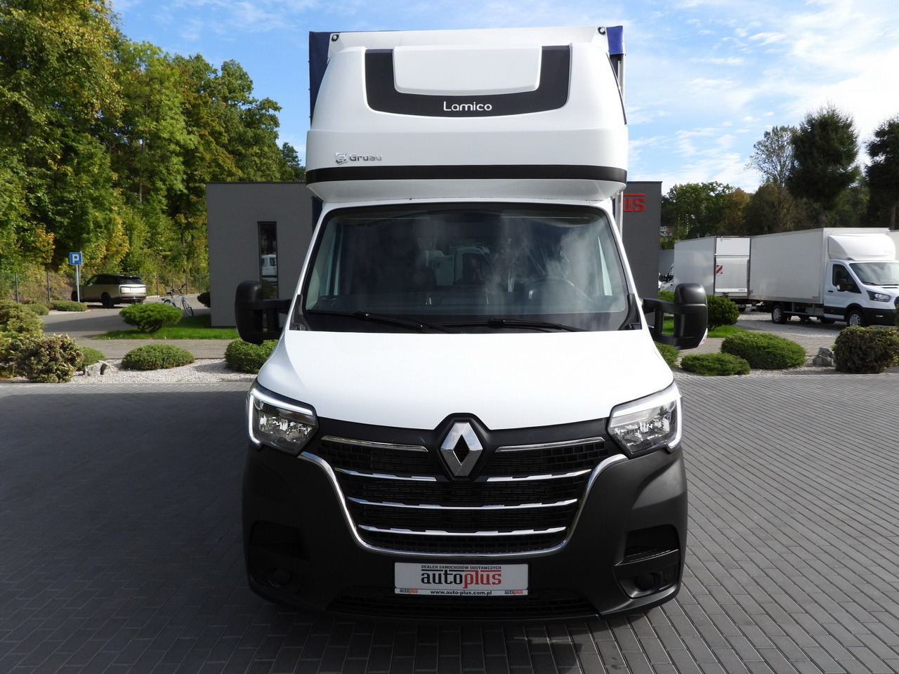 RENAULT MASTER TARPAULIN LIFT 9 PALLETS WEBASTO CRUISE CONTROL LED LIGHTS PNEUMATICS AIR CONDITIONING  165HP - Тентованный фургон: фото 5 RENAULT MASTER TARPAULIN LIFT 9 PALLETS WEBASTO CRUISE CONTROL LED LIGHTS PNEUMATICS AIR CONDITIONING  165HP - Тентованный фургон: фото 5