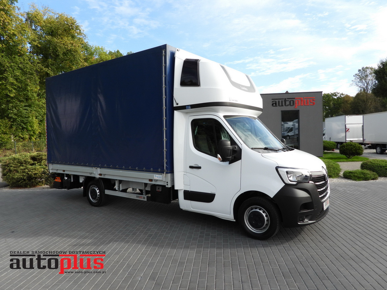 RENAULT MASTER TARPAULIN LIFT 9 PALLETS WEBASTO CRUISE CONTROL LED LIGHTS PNEUMATICS AIR CONDITIONING  165HP - Тентованный фургон: фото 1 RENAULT MASTER TARPAULIN LIFT 9 PALLETS WEBASTO CRUISE CONTROL LED LIGHTS PNEUMATICS AIR CONDITIONING  165HP - Тентованный фургон: фото 1