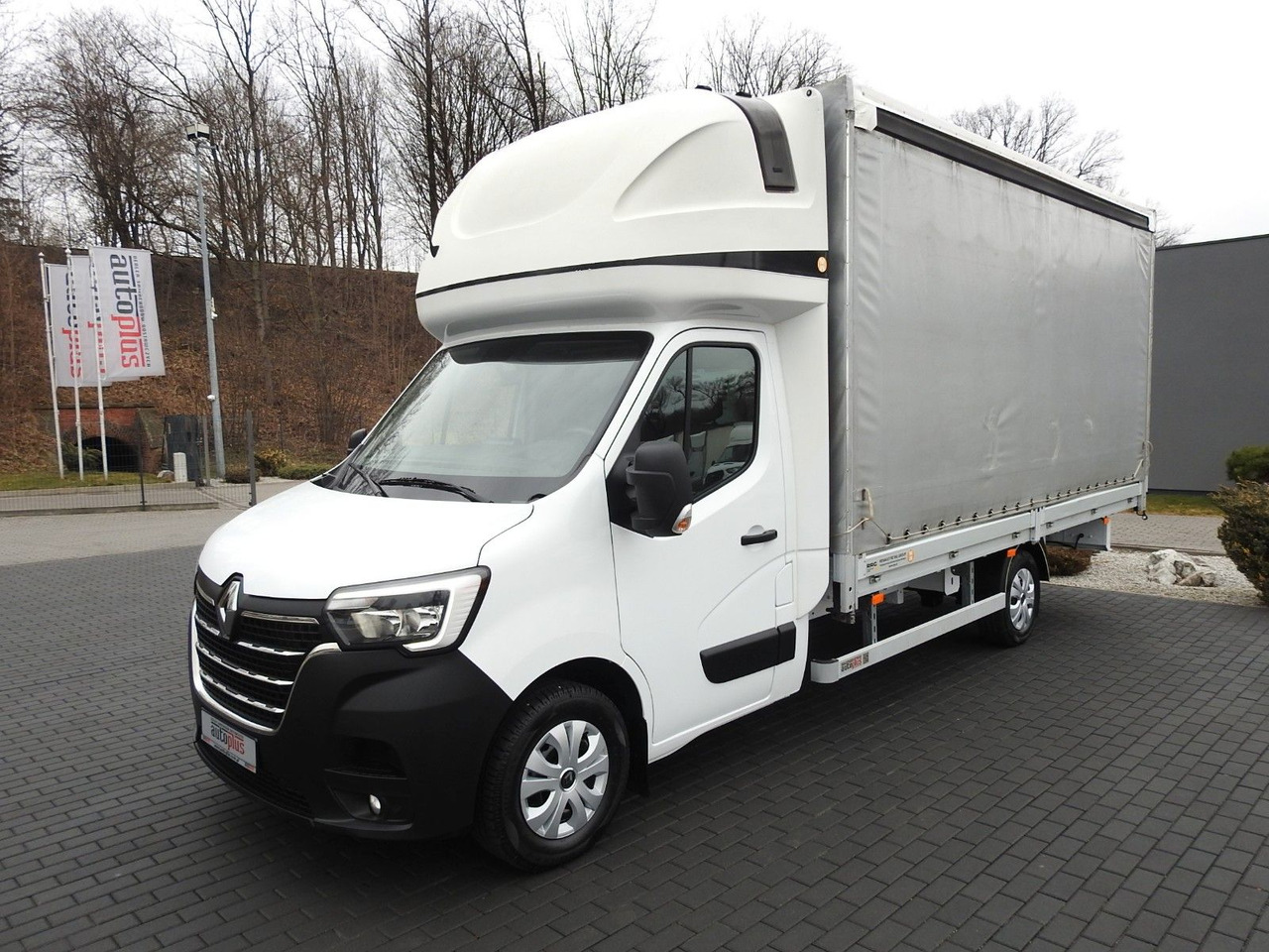 Новый Тентованный фургон Renault MASTER  PRITSCHE PLANE 10 PALETTEN WEBASTO  A/C: фото 6