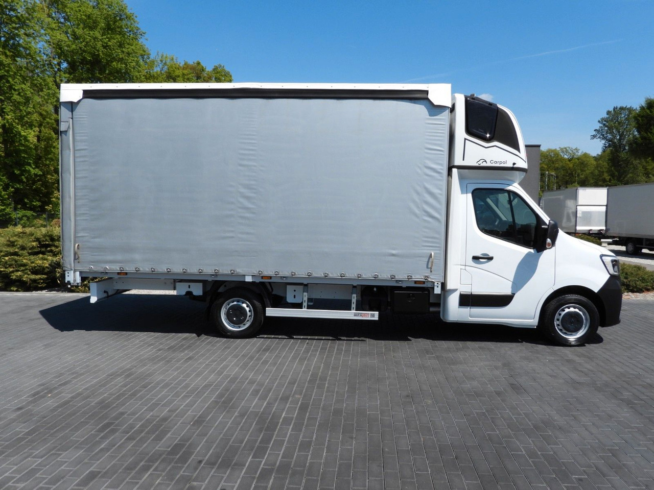Тентованный фургон Renault MASTER  PRITSCHE PLANE 10 PALETTEN WEBASTO A/C: фото 7