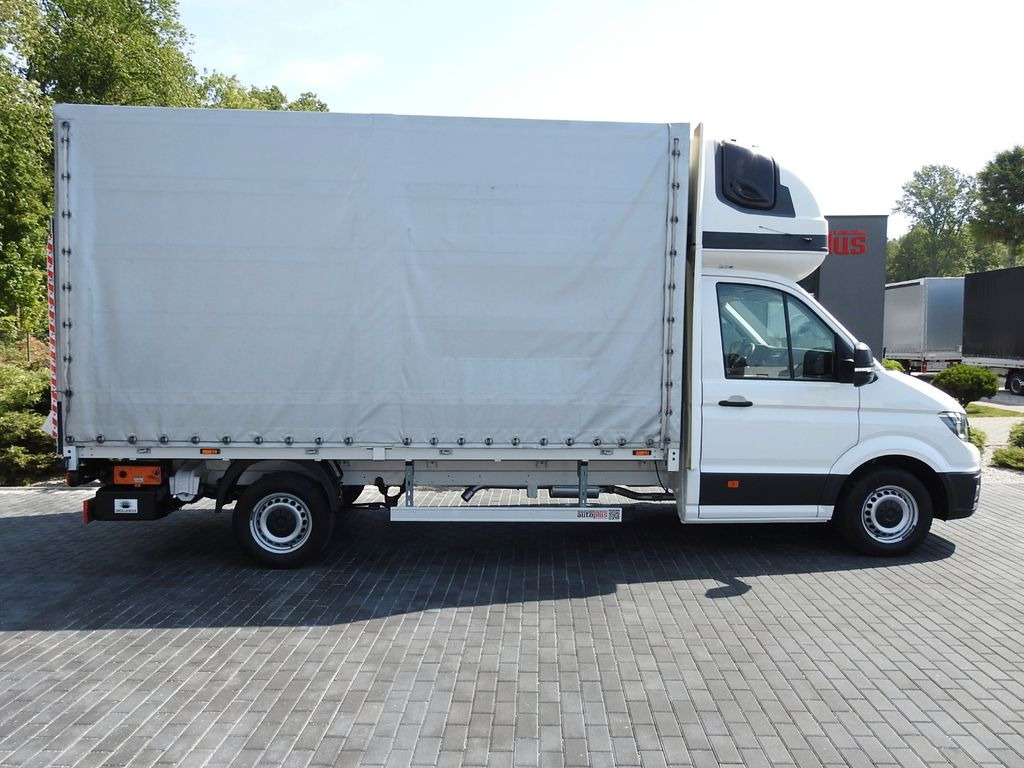 Тентованный фургон Volkswagen CRAFTER PRITSCHE PLANE AUFZUG 8 PALETTEN WEBASTO: фото 7