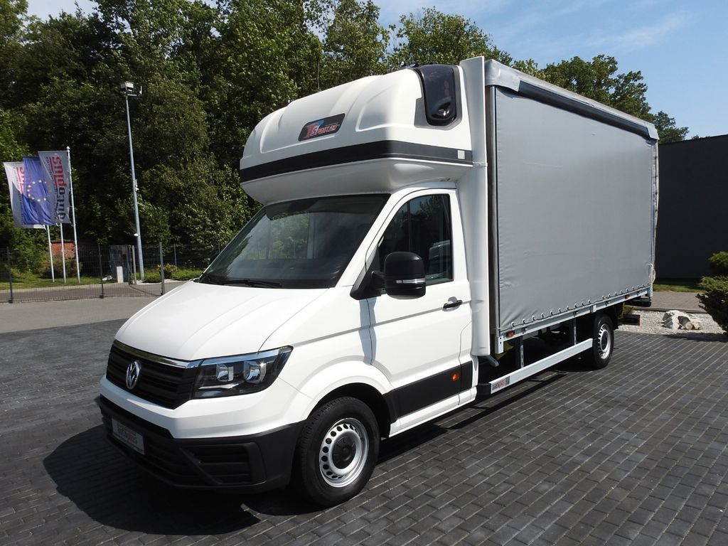 Тентованный фургон Volkswagen CRAFTER PRITSCHE PLANE AUFZUG 8 PALETTEN WEBASTO: фото 6