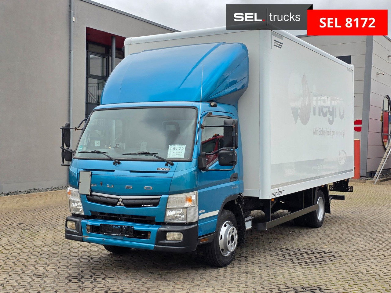 FUSO Canter 9C18 / Ladebordwand / 3 Sitzen - Фургон с закрытым кузовом: фото 1 FUSO Canter 9C18 / Ladebordwand / 3 Sitzen - Фургон с закрытым кузовом: фото 1