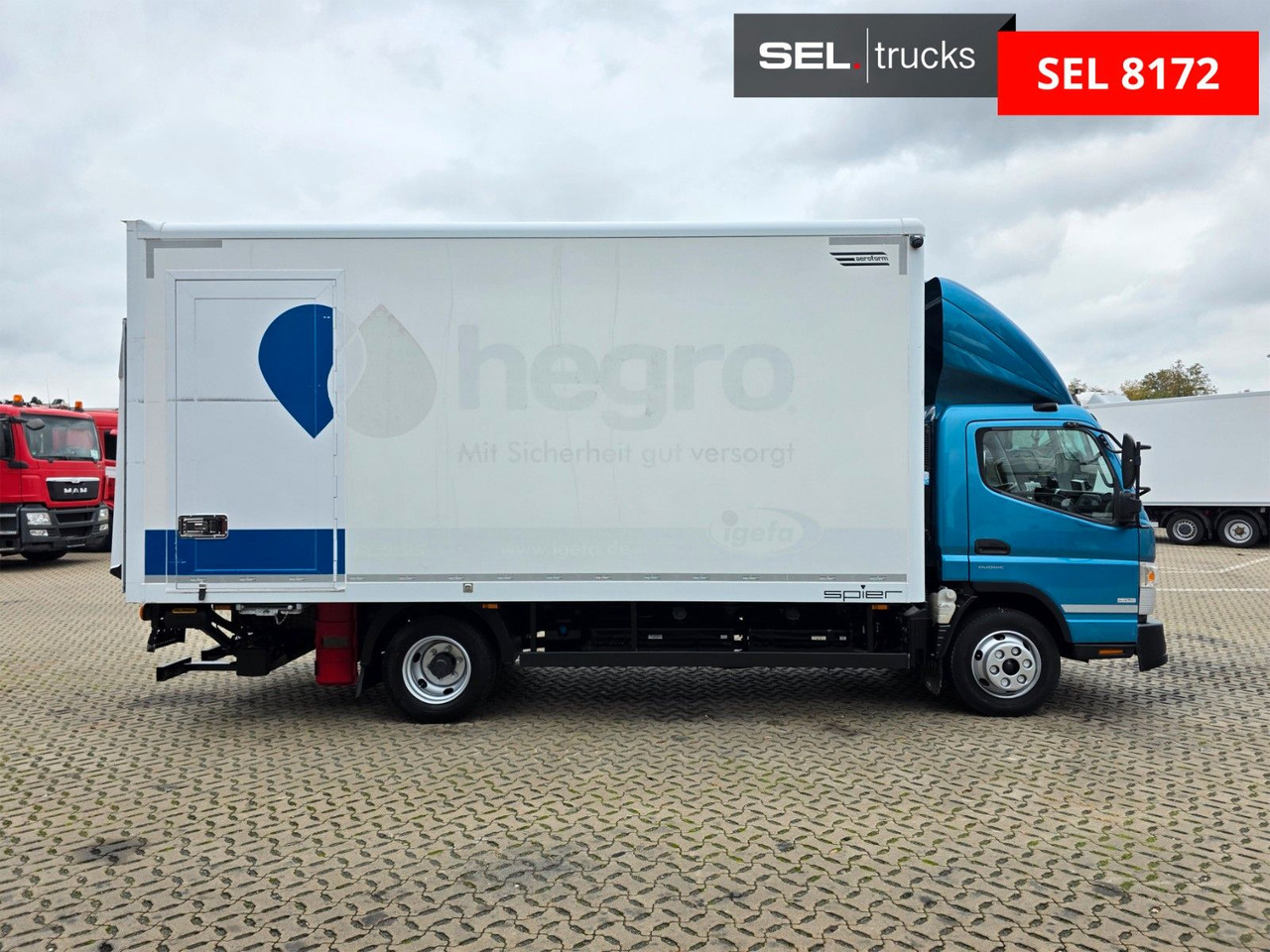 FUSO Canter 9C18 / Ladebordwand / 3 Sitzen - Фургон с закрытым кузовом: фото 4 FUSO Canter 9C18 / Ladebordwand / 3 Sitzen - Фургон с закрытым кузовом: фото 4