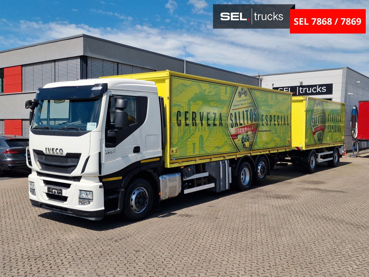 Iveco Stralis 420 / Ldbw / Lenkachse (KOMPLETT) - Грузовик для перевозки напитков: фото 1 Iveco Stralis 420 / Ldbw / Lenkachse (KOMPLETT) - Грузовик для перевозки напитков: фото 1