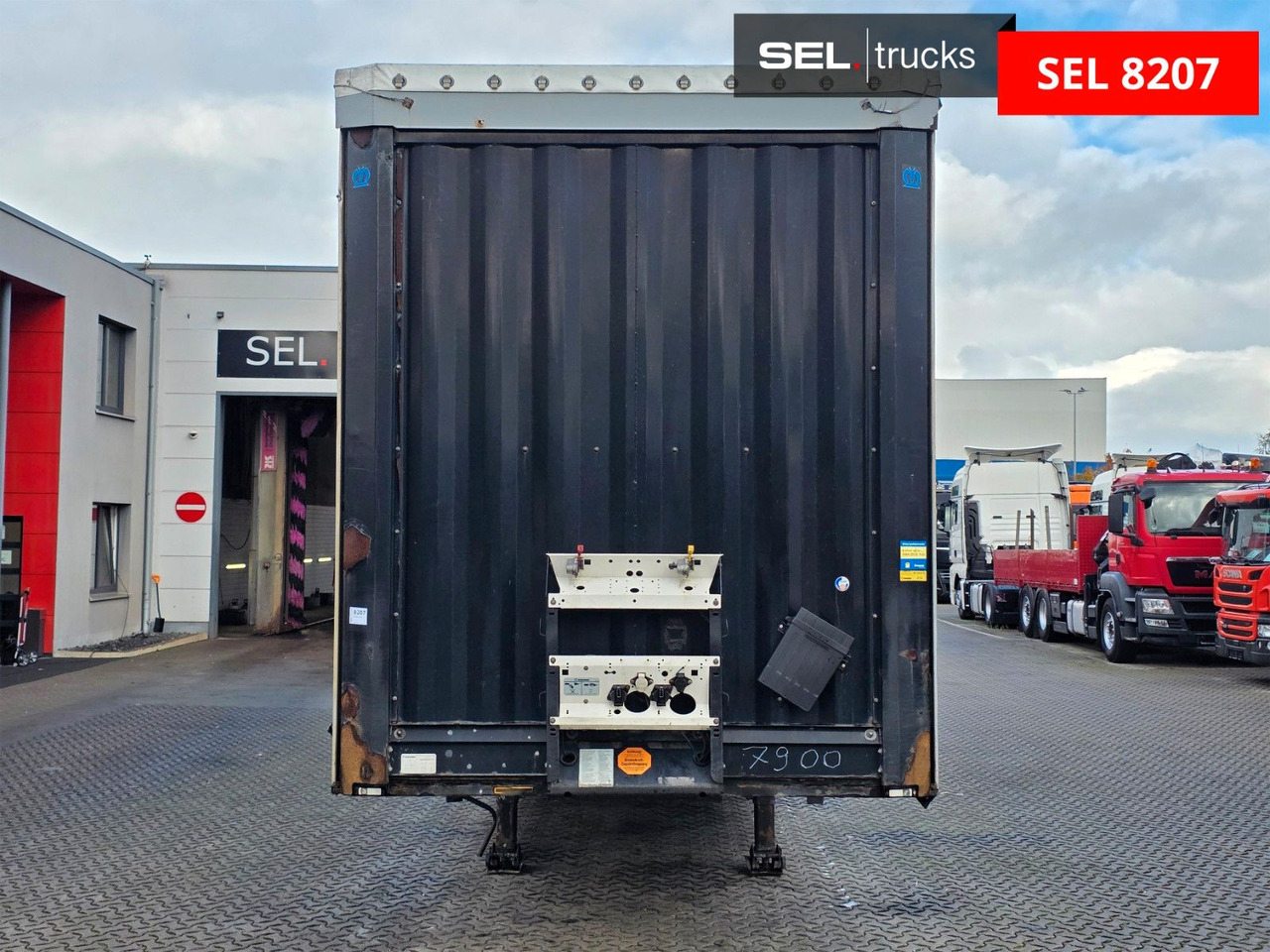 Krone SD / Hubdach / EDSCHA / Liftachse - Тентованный полуприцеп: фото 2 Krone SD / Hubdach / EDSCHA / Liftachse - Тентованный полуприцеп: фото 2