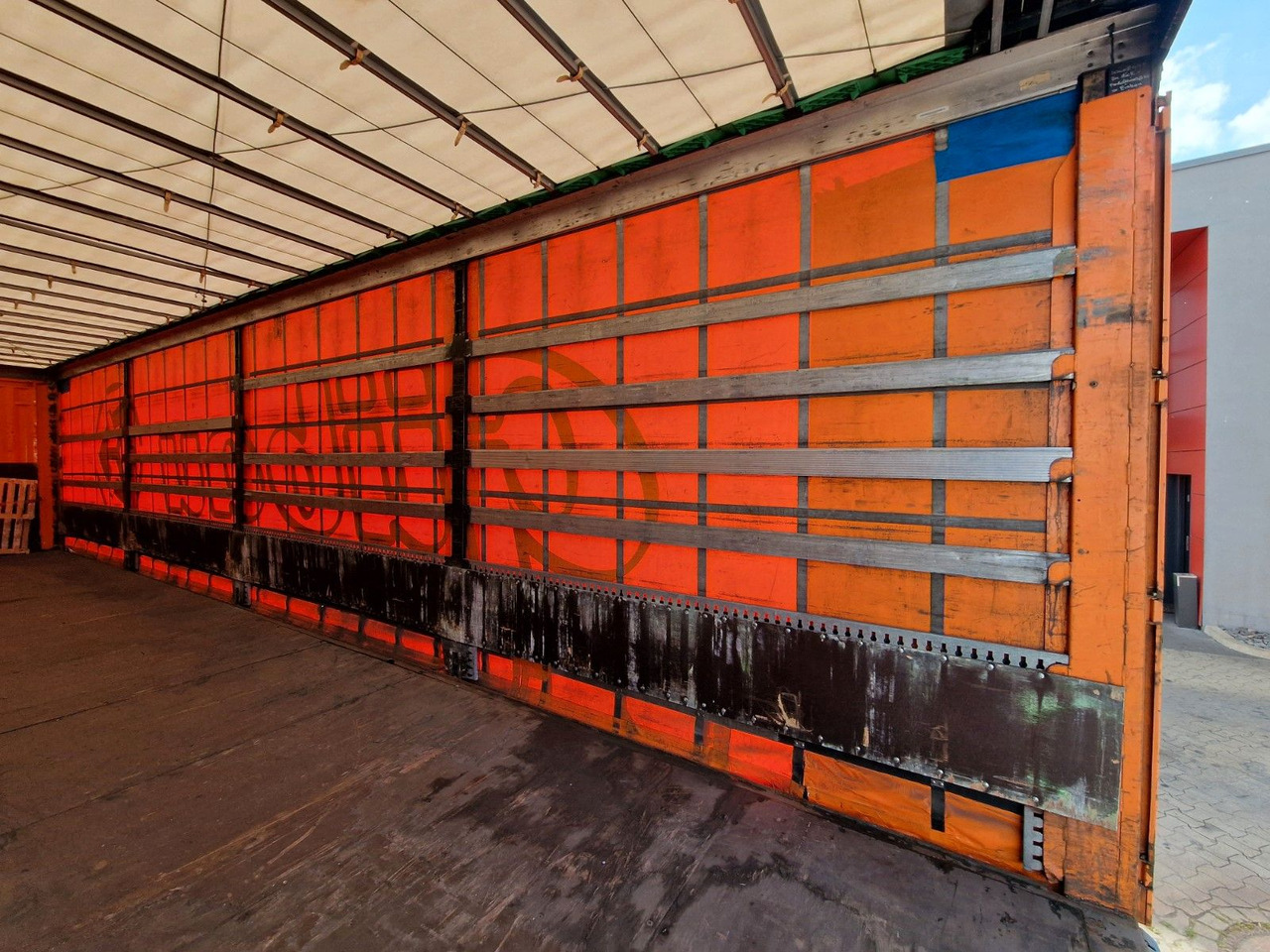 Тентованный полуприцеп Krone SD / Hubdach / EDSCHA / Mega: фото 14