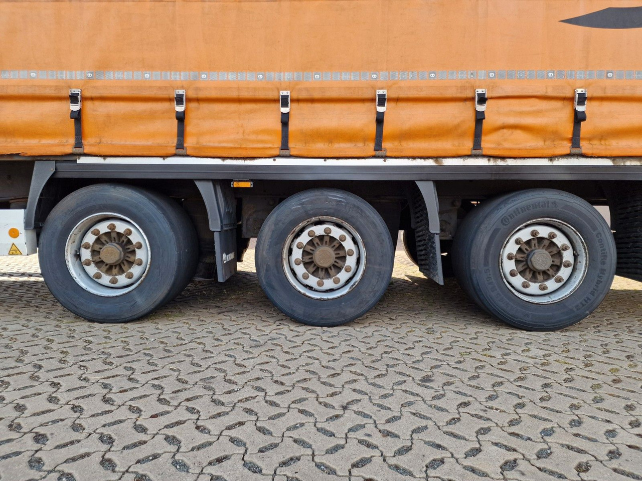 Тентованный полуприцеп Krone SD / Hubdach / EDSCHA / Mega: фото 23