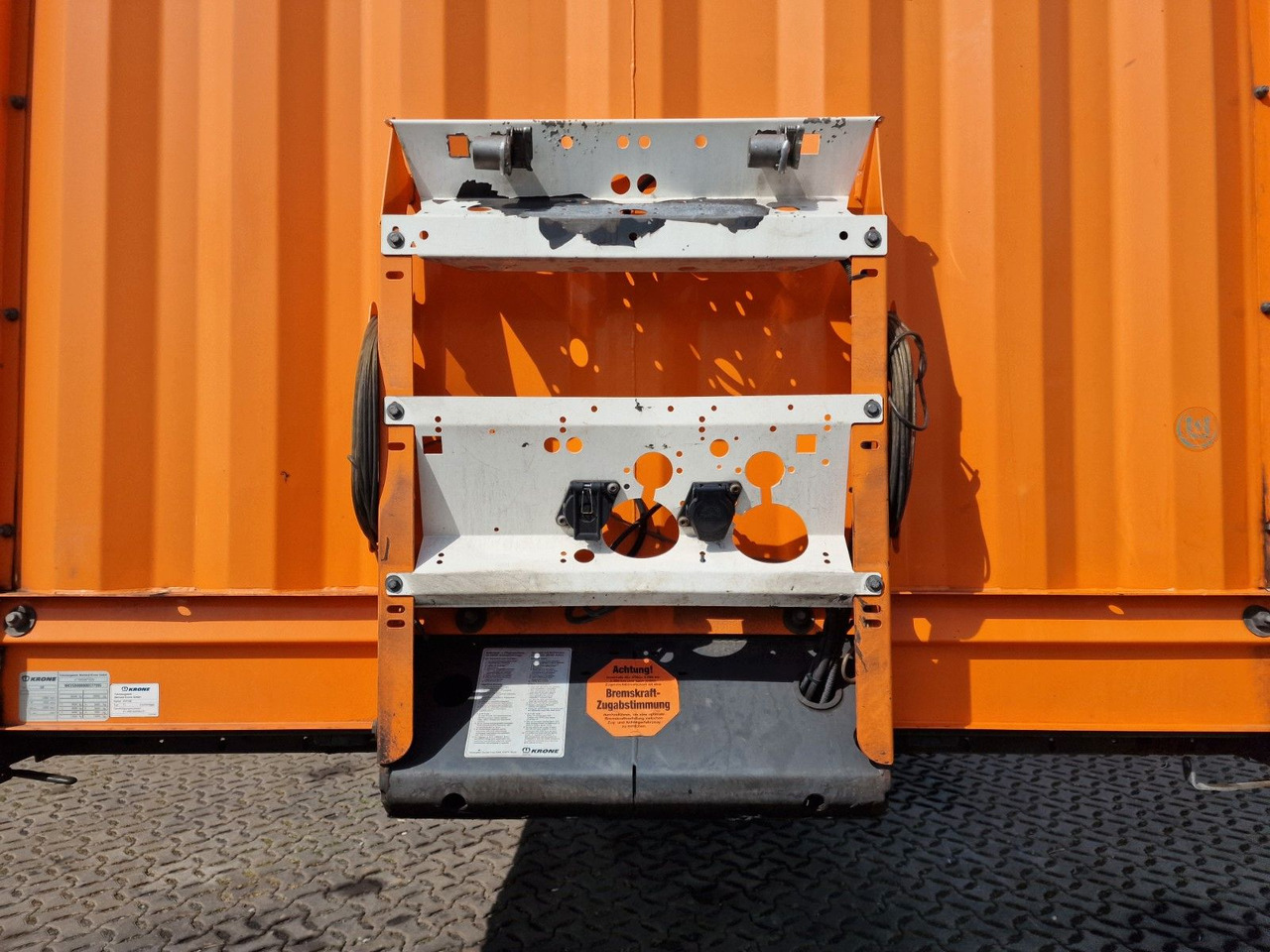 Тентованный полуприцеп Krone SD / Hubdach / EDSCHA / Mega: фото 22