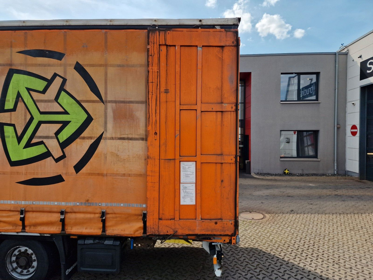 Тентованный полуприцеп Krone SD / Hubdach / EDSCHA / Mega: фото 17