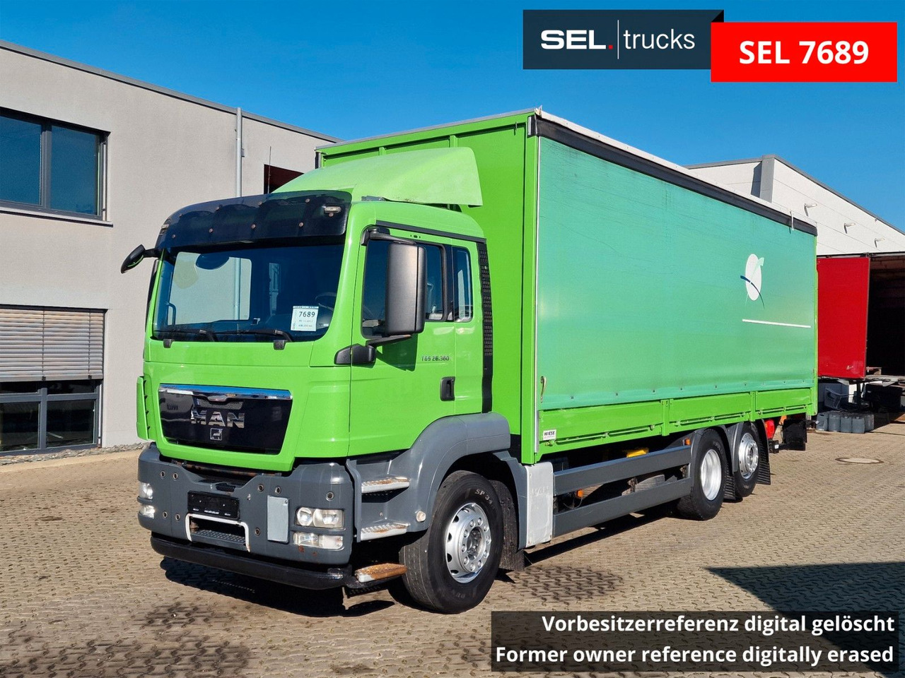 MAN TGS 26.360 6X2-2 BL / Ladebordwand / Aluklappen - Тентованный грузовик: фото 1 MAN TGS 26.360 6X2-2 BL / Ladebordwand / Aluklappen - Тентованный грузовик: фото 1