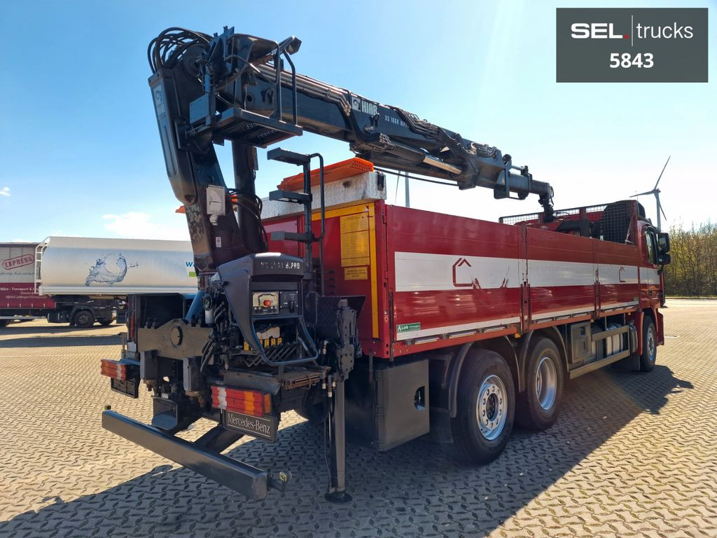 Mercedes-Benz Actros 2546 / HIAB 166K / ADC 4,1t / Lenkachse - Автоманипулятор, Грузовик бортовой/ Платформа: фото 5 Mercedes-Benz Actros 2546 / HIAB 166K / ADC 4,1t / Lenkachse - Автоманипулятор, Грузовик бортовой/ Платформа: фото 5