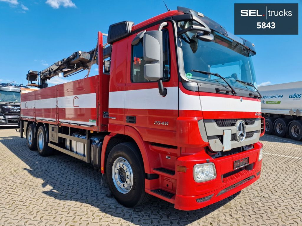 Mercedes-Benz Actros 2546 / HIAB 166K / ADC 4,1t / Lenkachse - Автоманипулятор, Грузовик бортовой/ Платформа: фото 3 Mercedes-Benz Actros 2546 / HIAB 166K / ADC 4,1t / Lenkachse - Автоманипулятор, Грузовик бортовой/ Платформа: фото 3
