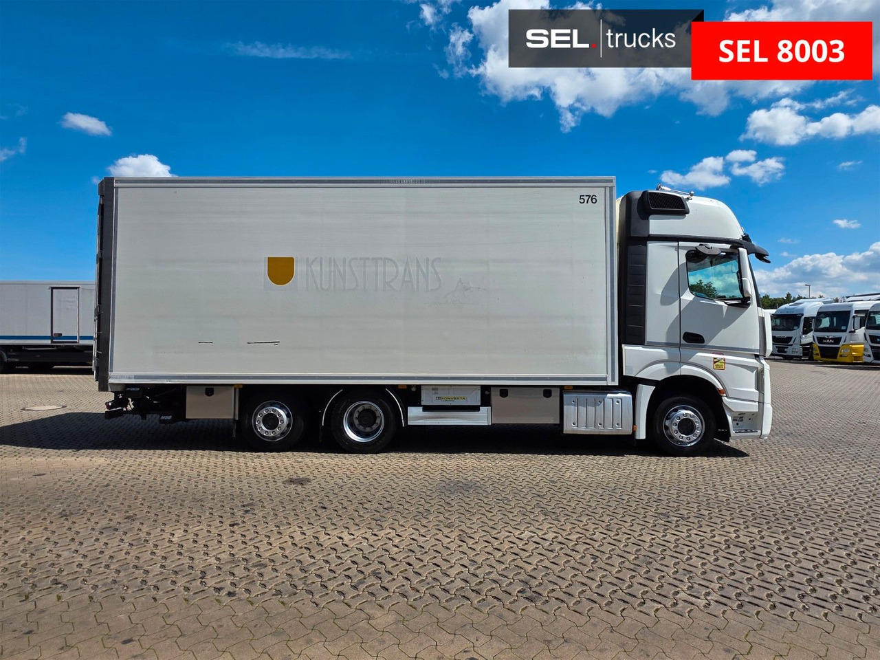 Mercedes-Benz Actros 2551 /Retarder/Ldbw/Konvekta/Lenkachse - Грузовик с закрытым кузовом: фото 4 Mercedes-Benz Actros 2551 /Retarder/Ldbw/Konvekta/Lenkachse - Грузовик с закрытым кузовом: фото 4