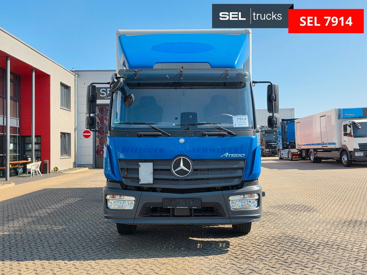 Mercedes-Benz Atego 1324 / Ladebordwand - Грузовик с закрытым кузовом: фото 2 Mercedes-Benz Atego 1324 / Ladebordwand - Грузовик с закрытым кузовом: фото 2