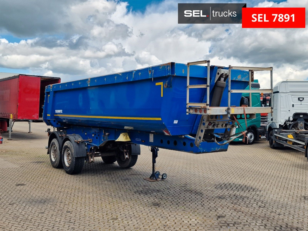 Schmitz Cargobull SKI 18 SL-7,2 SR / Liftachse - Самосвальный полуприцеп: фото 3 Schmitz Cargobull SKI 18 SL-7,2 SR / Liftachse - Самосвальный полуприцеп: фото 3
