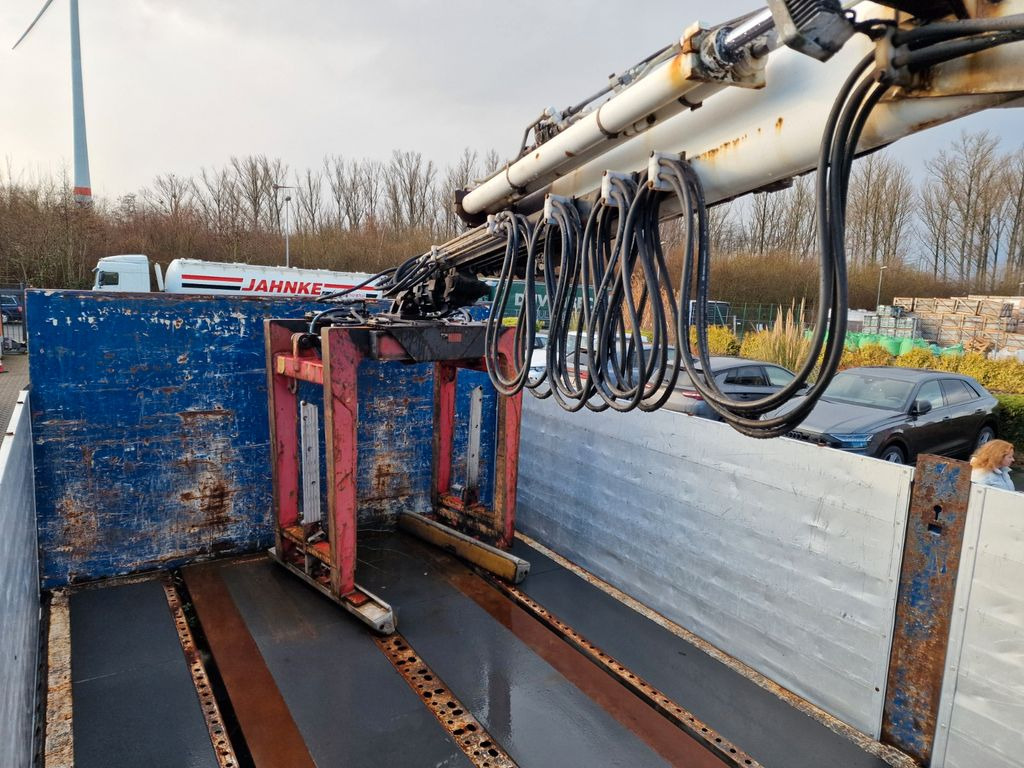 Полуприцеп бортовой/ Платформа Schröder S11/24-P2-13,55 / Kran / Lenkachse: фото 15