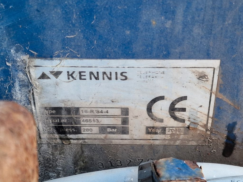 Полуприцеп бортовой/ Платформа Schröder S11/24-P2-13,55 / Kran / Lenkachse: фото 12