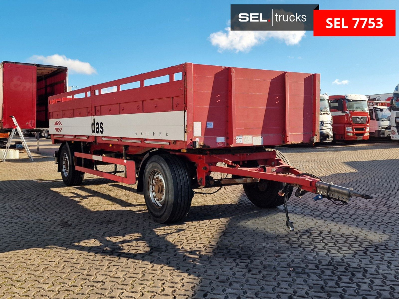 Schwarzmüller PA 2/E / Baustoff - Прицеп бортовой/ Платформа: фото 3 Schwarzmüller PA 2/E / Baustoff - Прицеп бортовой/ Платформа: фото 3