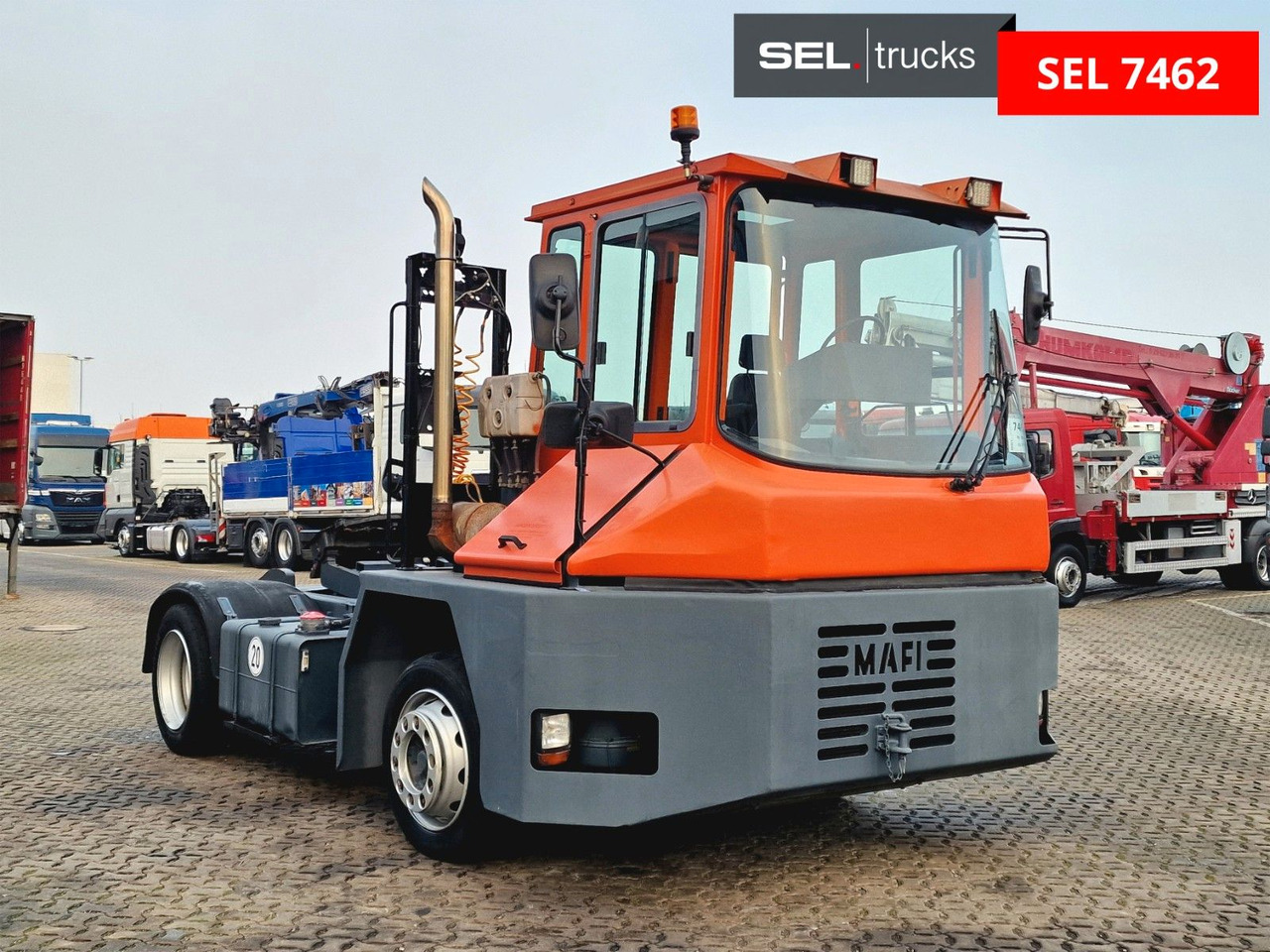 MAFI WT25T (Umsetzer Terberg Kamag) - Тягач: фото 3 MAFI WT25T (Umsetzer Terberg Kamag) - Тягач: фото 3