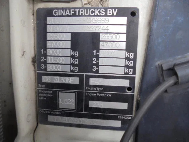 Мусоровоз Ginaf C 3127 N NL TRUCK: фото 6