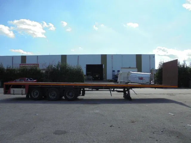 Полуприцеп бортовой/ Платформа Kromhout 3AOUH-16-27: фото 7