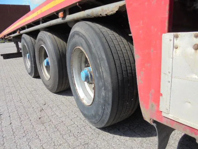 Полуприцеп бортовой/ Платформа Kromhout 3AOUH-16-27: фото 13