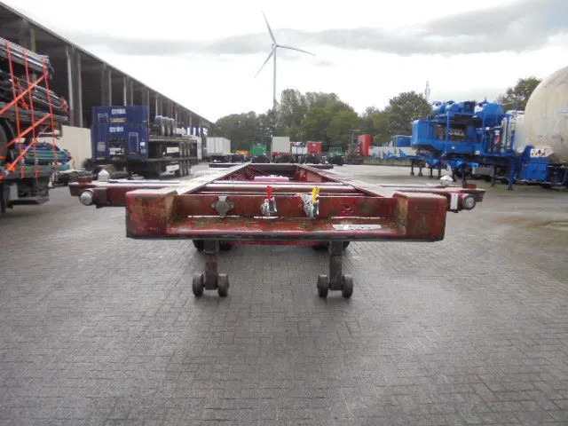 Krone SZC 20 Z STEEL SUSPENSION NL KENTEKEN - Полуприцеп-контейнеровоз/ Сменный кузов: фото 2 Krone SZC 20 Z STEEL SUSPENSION NL KENTEKEN - Полуприцеп-контейнеровоз/ Сменный кузов: фото 2