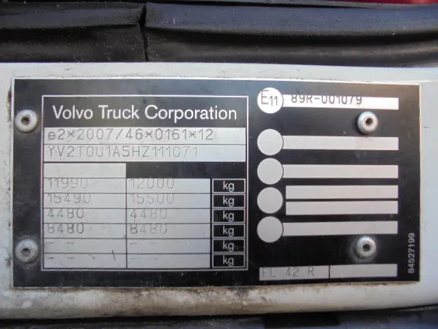 Грузовик с закрытым кузовом Volvo FL 210 APK-TUV 16-01-2026: фото 20