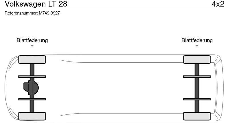 Малотоннажный бортовой грузовик Volkswagen LT 28: фото 15