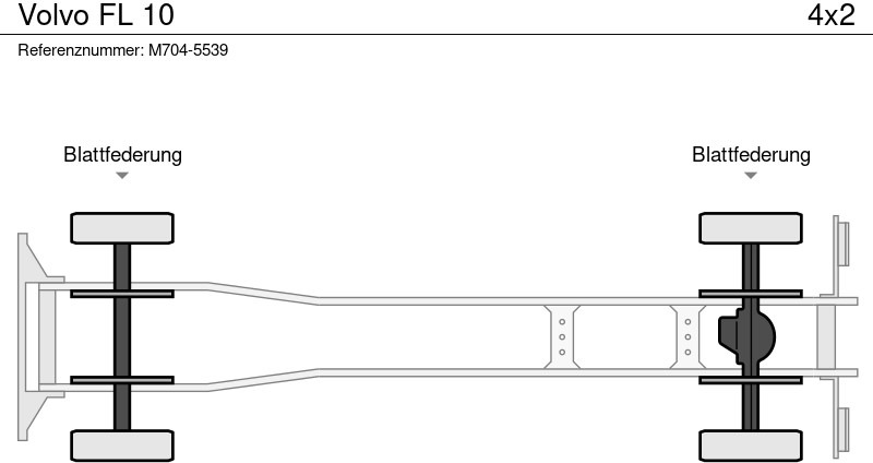 Самосвал Volvo FL 10: фото 16