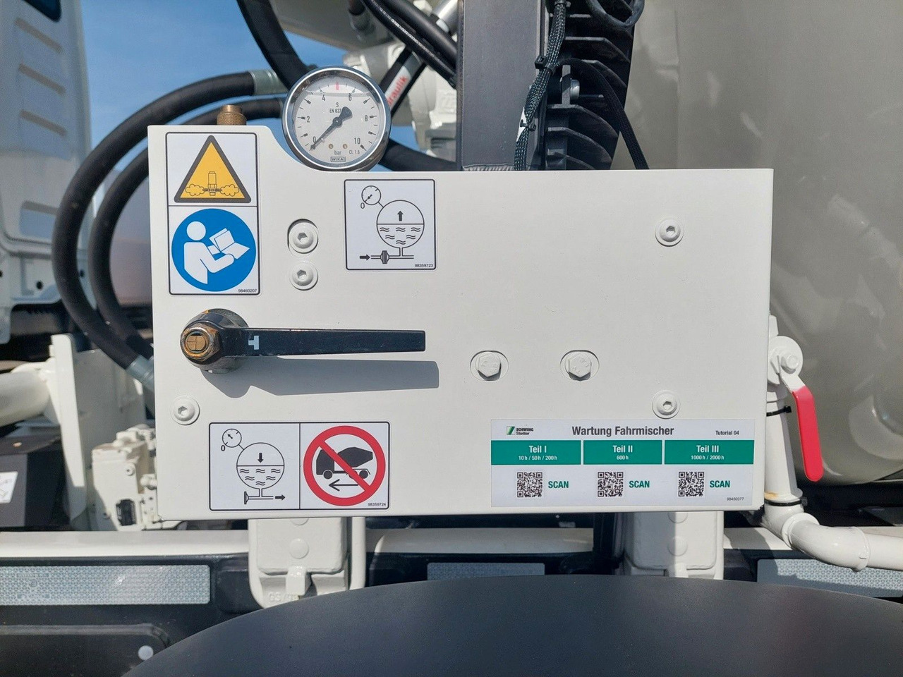 Новый Автобетоносмеситель MAN TGS 32.440 8x4 BB CH Stetter 9 m³ AUF LAGER: фото 7