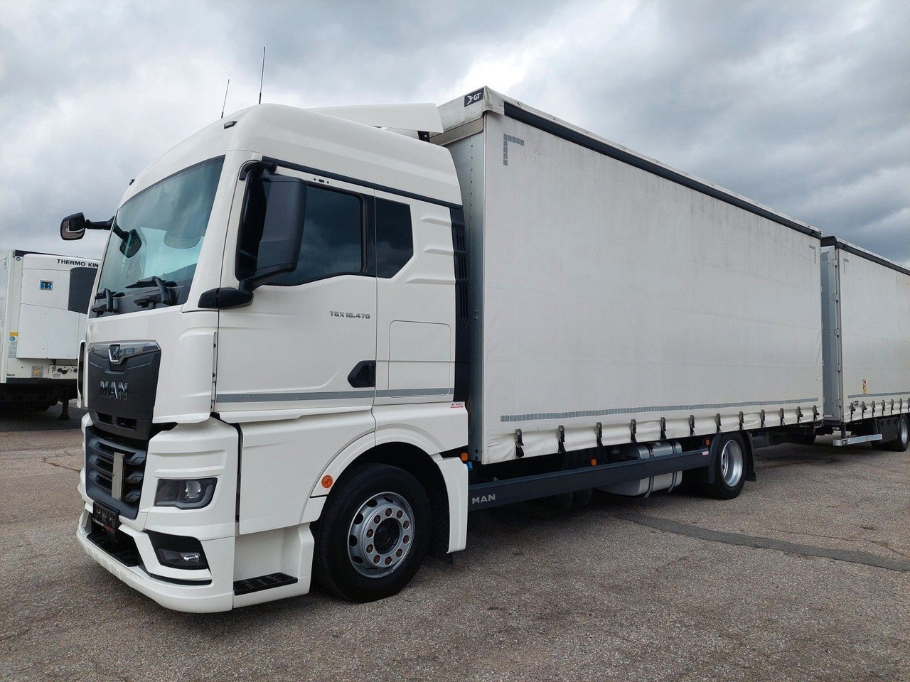 MAN TGX 18.470 LL + Gniotpol G-4080 120 m3 Durchbar - Тентованный грузовик: фото 5 MAN TGX 18.470 LL + Gniotpol G-4080 120 m3 Durchbar - Тентованный грузовик: фото 5